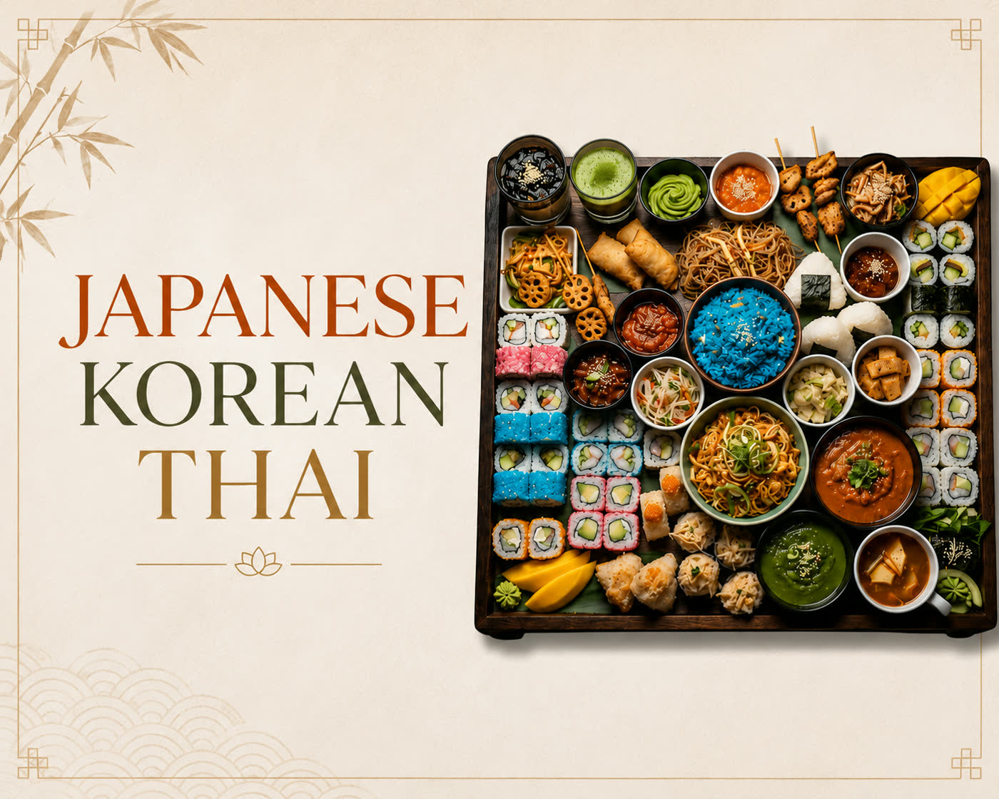 Japanese, Korean & Thai Cuisine Workshop