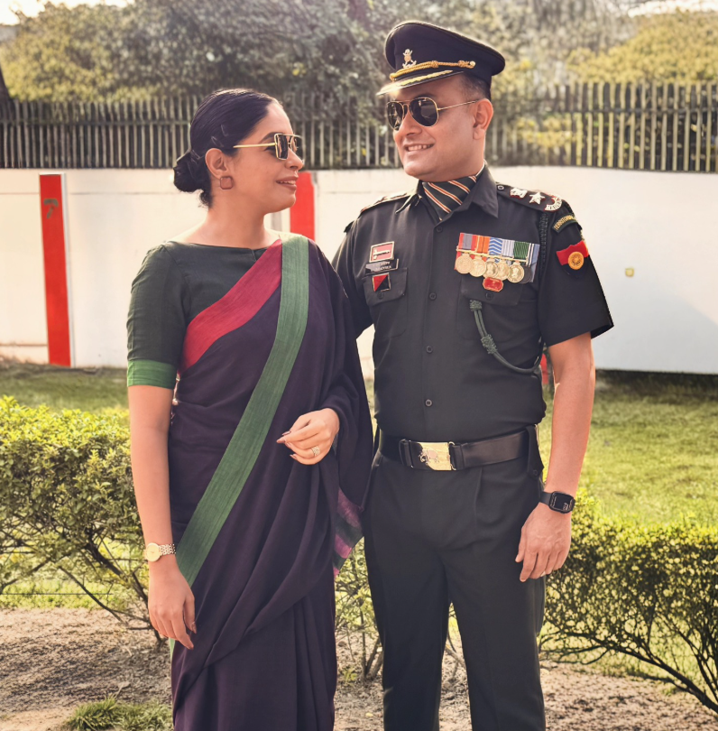 Sneha Singh Bhadoria & Col. Ajeet Singh — founders of LiPS Training India