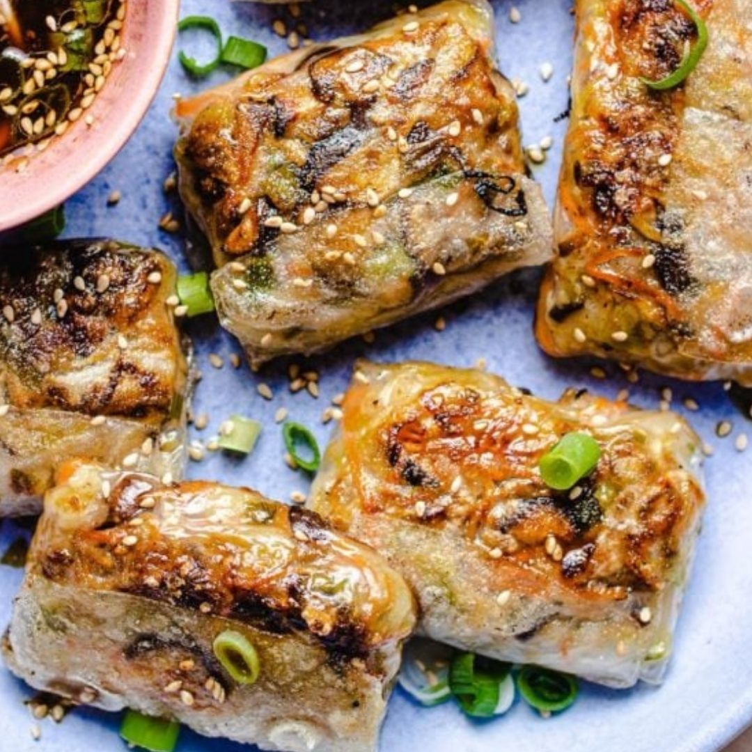 Spinach Corn Dimsum